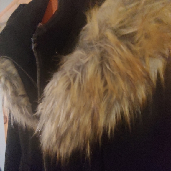 WARM Rachel Roy Wool & Faux Fur Coat - Picture 3 of 8